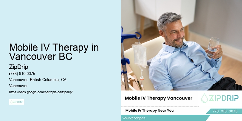 Mobile IV Therapy in Vancouver BC