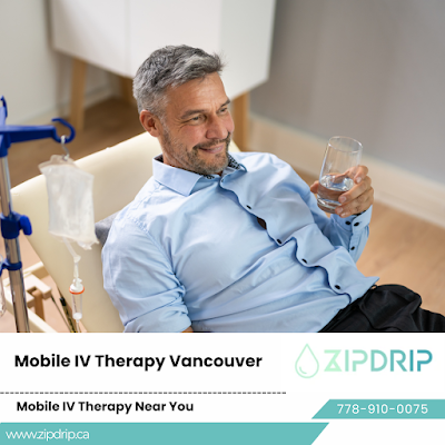 Mobile hydration services Vancouver IV Hydration Drip Service