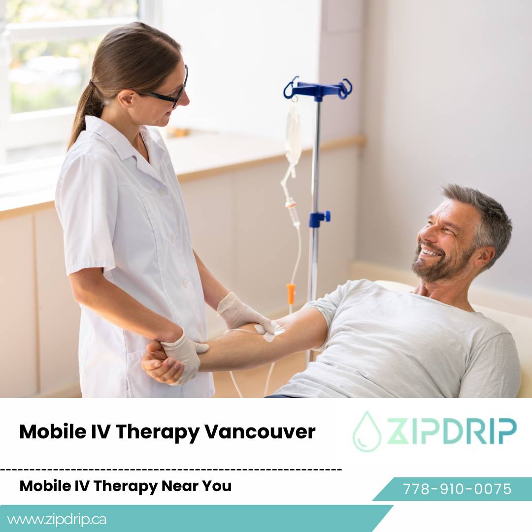 Mobile Clinical IV Drips Vancouver Mobile IV Drip Service