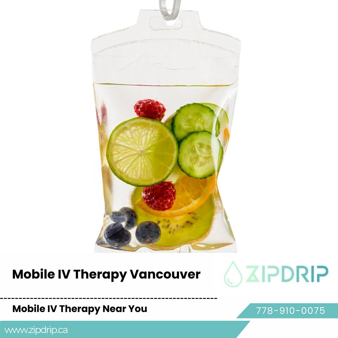 Mobile Vitamin Infusion Vancouver Hangover Drip Service
