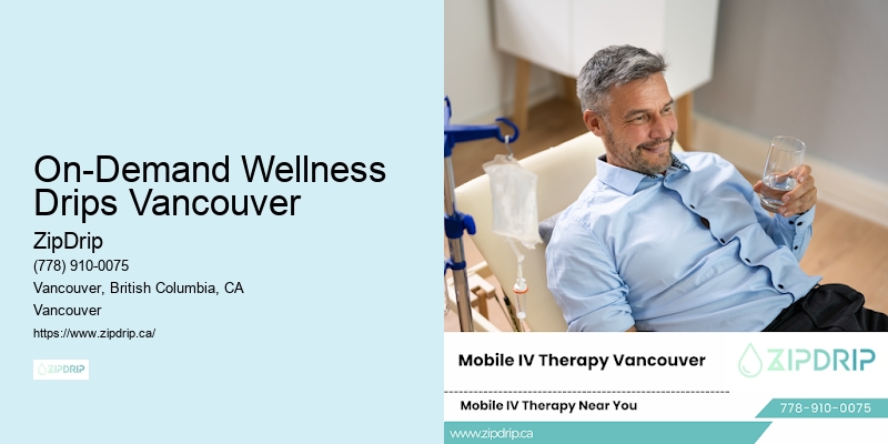 On-Demand Wellness Drips Vancouver