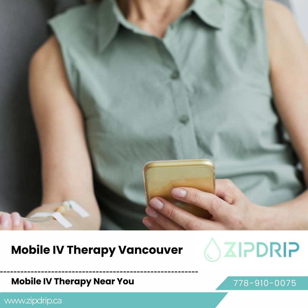 Mobile recovery IV therapy IV Therapy at Home Service Vancouver