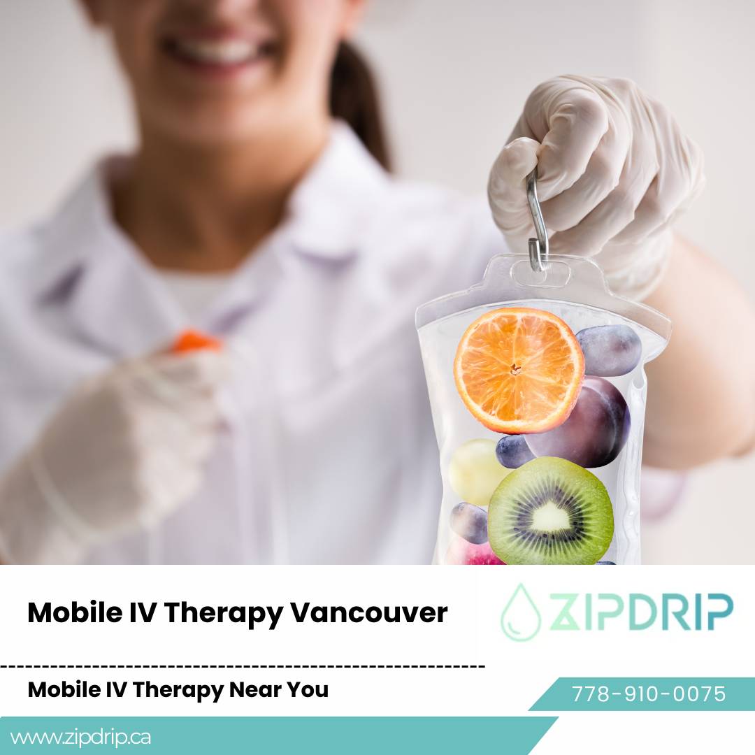 Mobile hangover IV IV Therapy for Immunity Vancouver