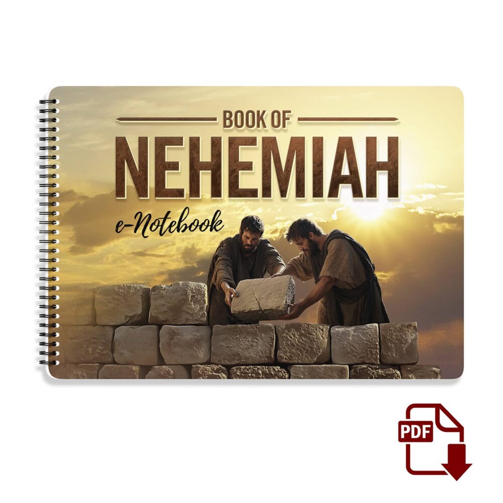 Bookstore Book of Nehemiah E Notebook