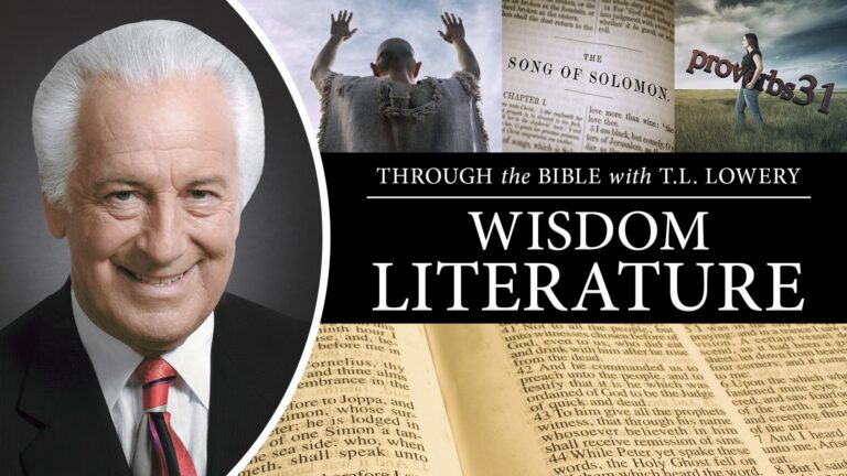 A través de la Biblia con TL Lowery Wisdom Literature Thumbnail v2 Actualización min