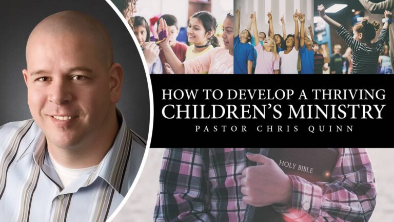 How to Develop a Thriving Children's Ministry Thumbnail v2 Update