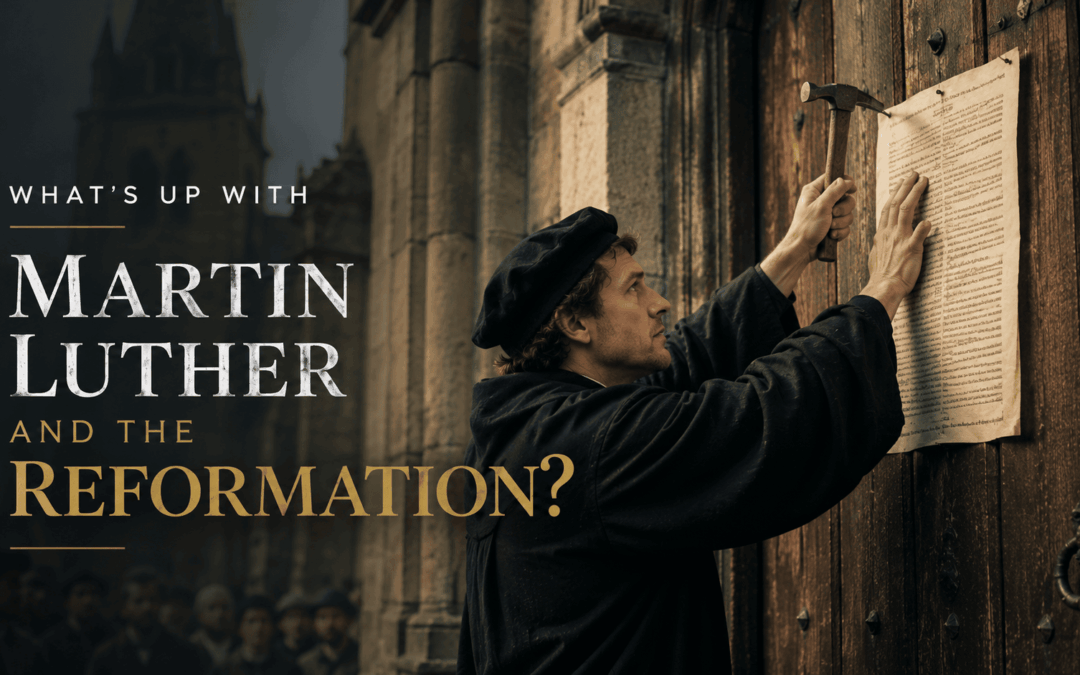 ¿Qué pasa con Martín Lutero y la Reforma?