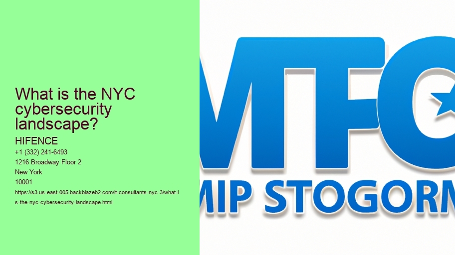 What is the NYC cybersecurity landscape?