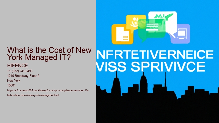 What is the Cost of New York Managed IT?