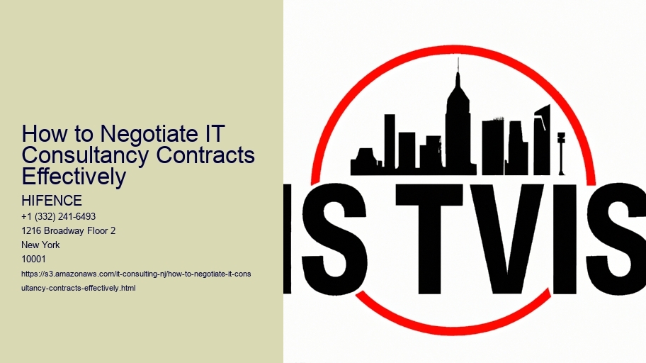 How to Negotiate IT Consultancy Contracts Effectively