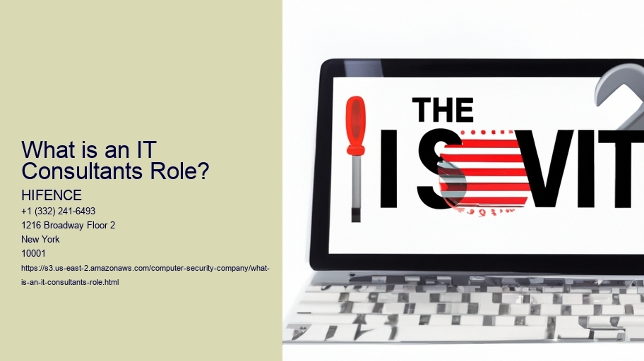 What is an IT Consultants Role?