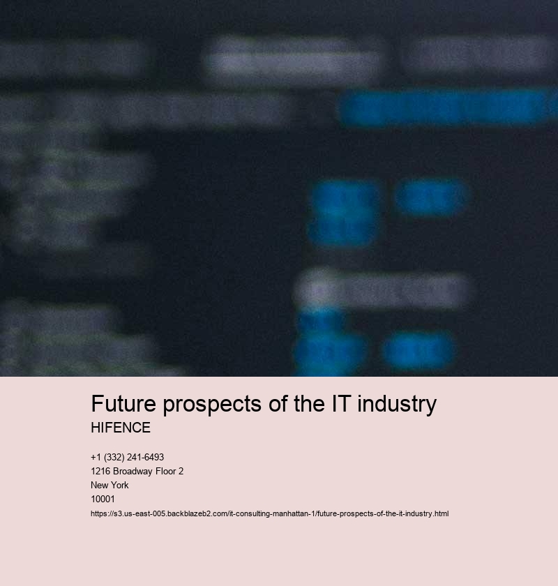 Future prospects of the IT industry