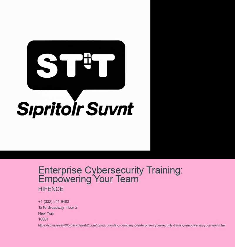 Enterprise Cybersecurity Training: Empowering Your Team