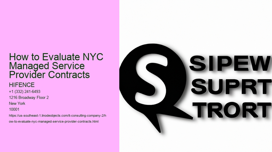 How to Evaluate NYC Managed Service Provider Contracts