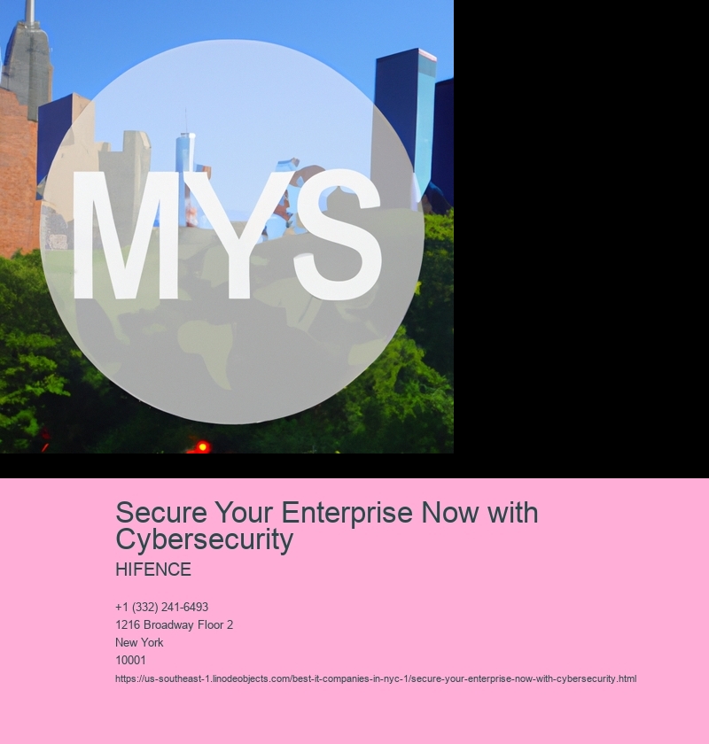 Secure Your Enterprise Now with Cybersecurity