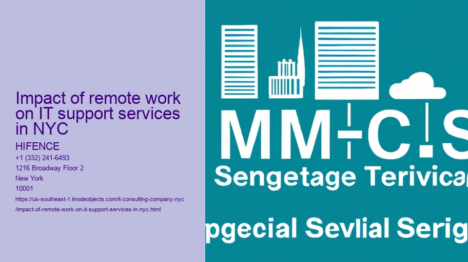 Impact of remote work on IT support services in NYC 