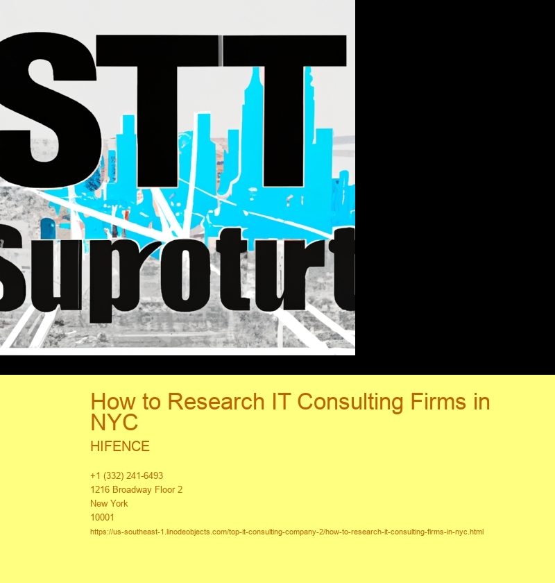 How to Research IT Consulting Firms in NYC
