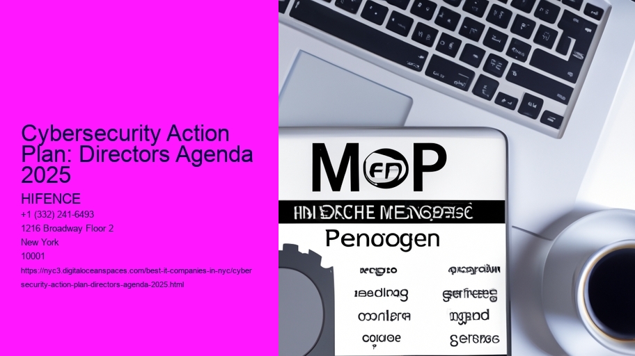 Cybersecurity Action Plan: Directors Agenda 2025