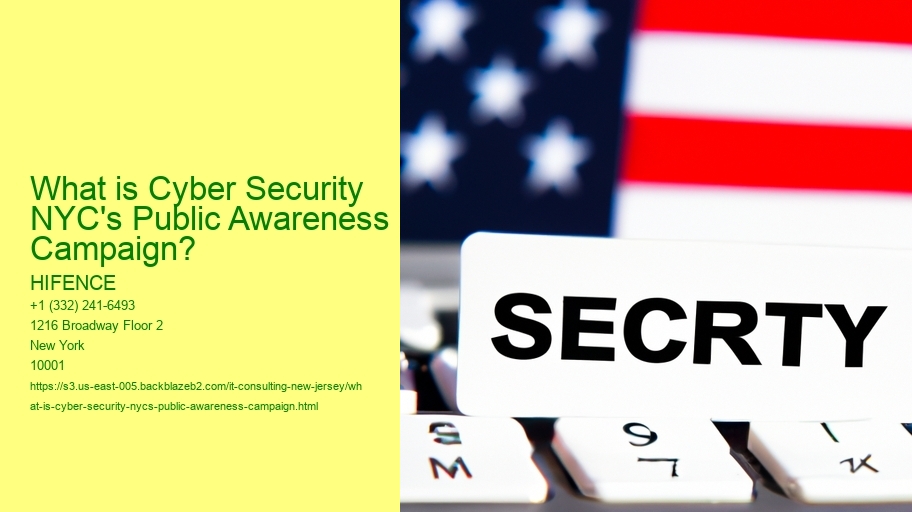 What is Cyber Security NYC's Public Awareness Campaign?