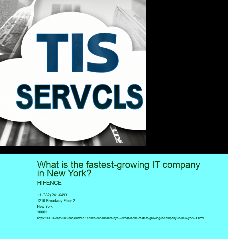 What is the fastest-growing IT company in New York?