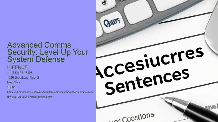 Advanced Comms Security: Level Up Your System Defense