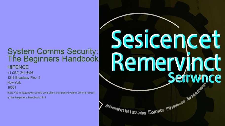 System Comms Security: The Beginners Handbook