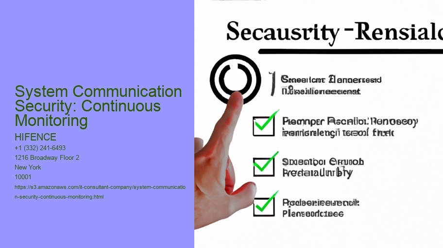 System Communication Security: Continuous Monitoring