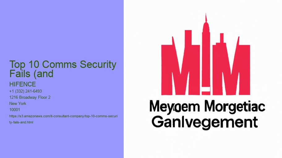 Top 10 Comms Security Fails (and