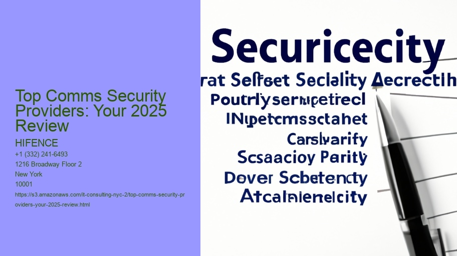 Top Comms Security Providers: Your 2025 Review