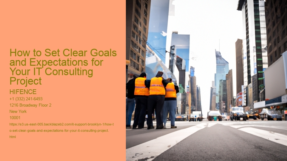 How to Set Clear Goals and Expectations for Your IT Consulting Project 