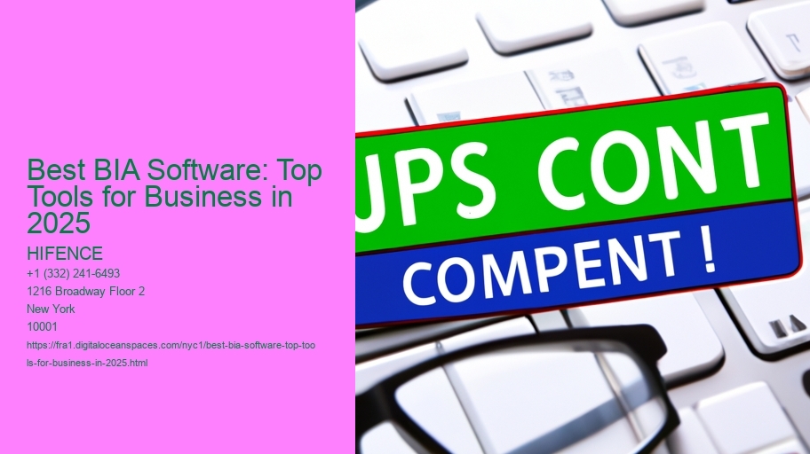 Best BIA Software: Top Tools for Business in 2025