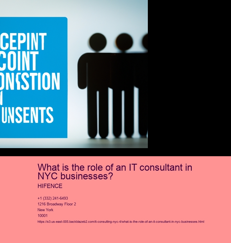 What is the role of an IT consultant in NYC businesses?