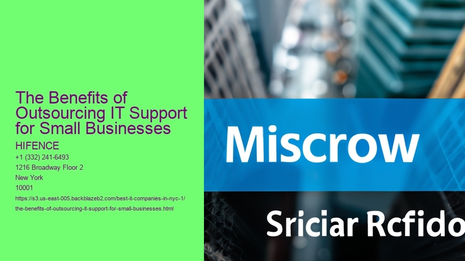 The Benefits of Outsourcing IT Support for Small Businesses