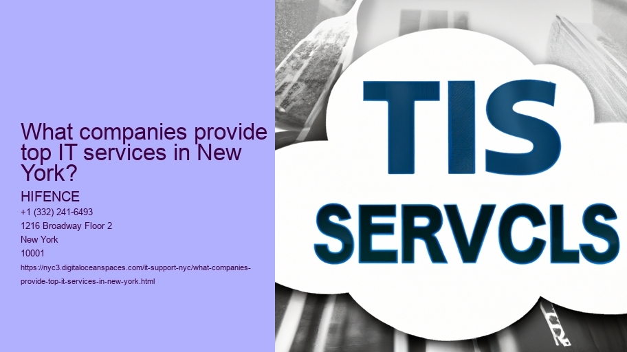 What companies provide top IT services in New York?