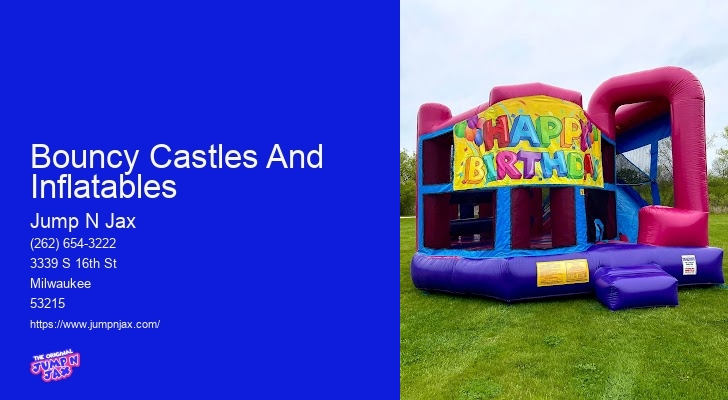 Jump N Jax Bouncy House Rental