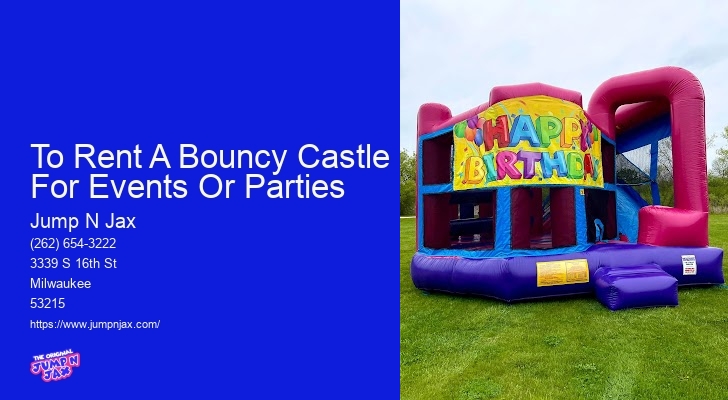 Inflatable Jump Near Me