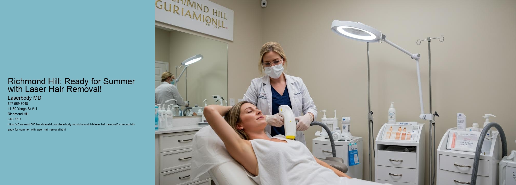 Richmond Hill: Ready for Summer with Laser Hair Removal!