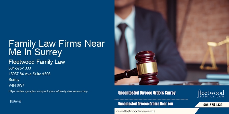 Family Law Firms Near Me In Surrey