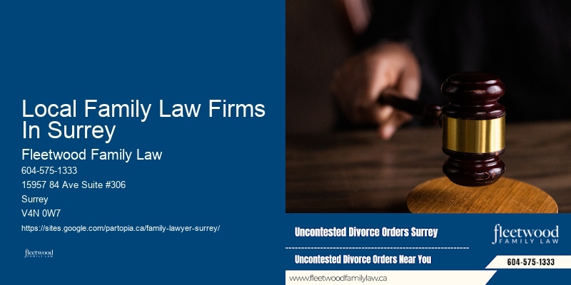 Local Family Law Firms In Surrey
