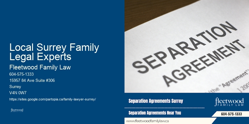 Local Surrey Family Legal Experts