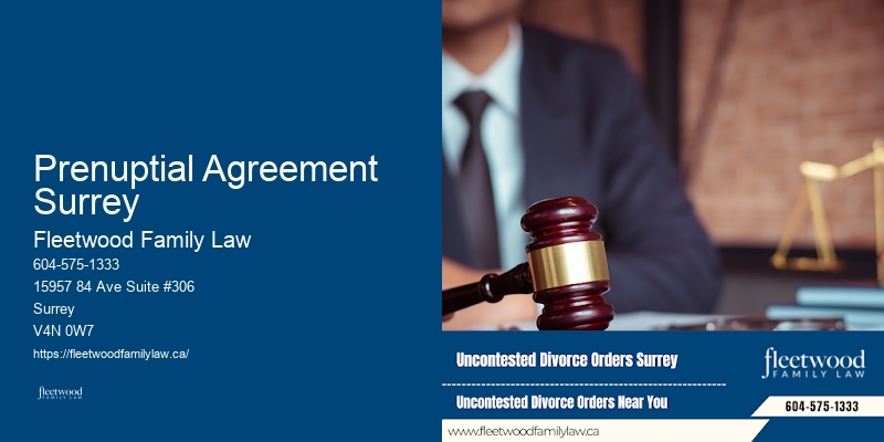 Prenuptial Agreement Surrey
