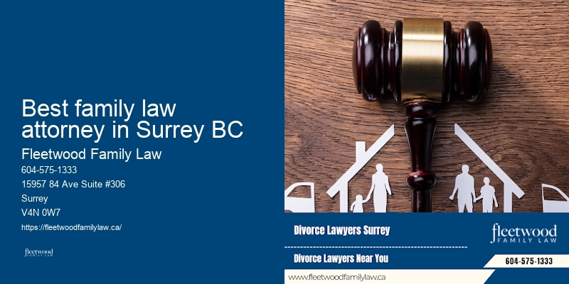 Best family law attorney in Surrey BC
