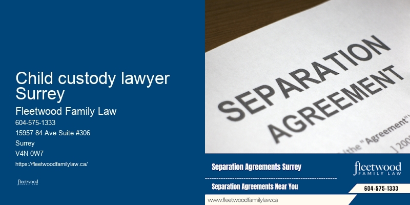 Child custody lawyer Surrey