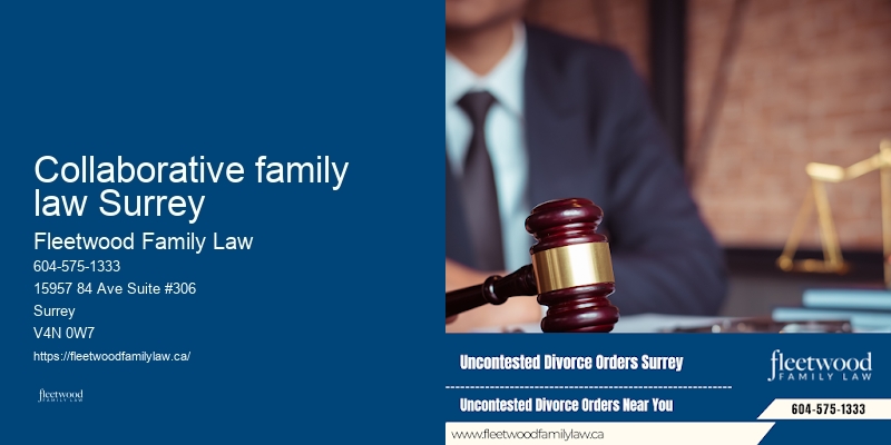 Collaborative family law Surrey