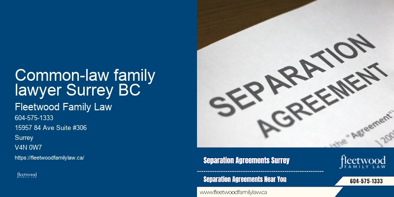 Common-law family lawyer Surrey BC