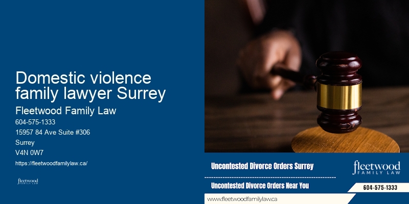 Domestic violence family lawyer Surrey