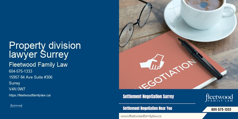 Property division lawyer Surrey