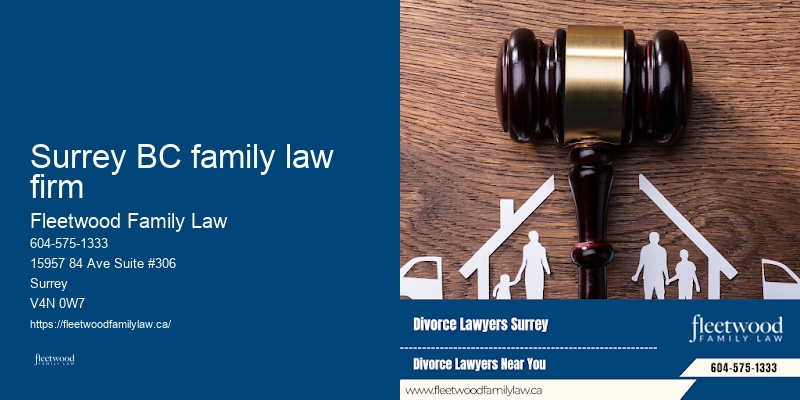 Surrey BC family law firm