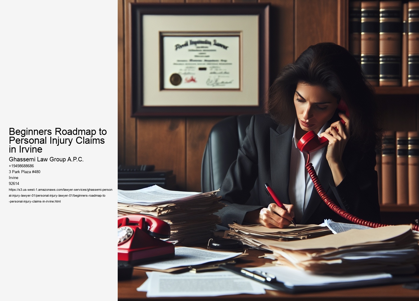 Beginners Roadmap to Personal Injury Claims in Irvine