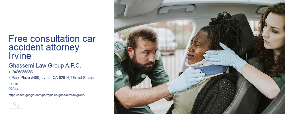 Free consultation car accident attorney Irvine